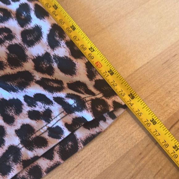 La vie en Rose silky feel wide leg leopard lounge pants - Picture 9 of 10